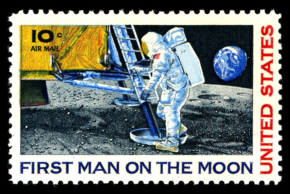 First man on the moon