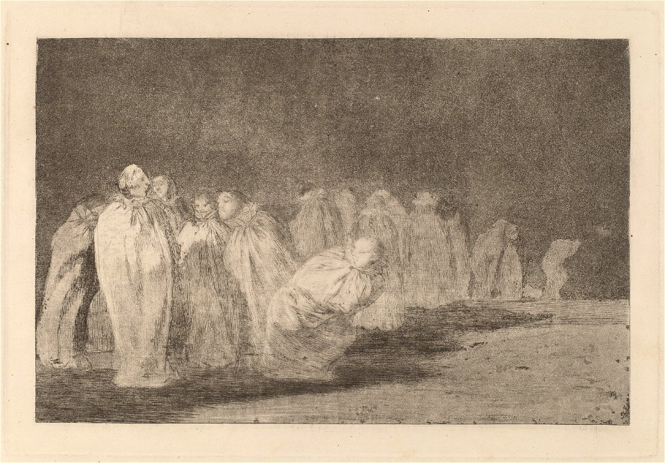Goya - Los ensacados (The Men in Sacks)
