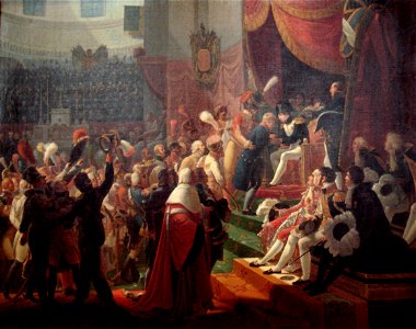 First remittance of the Legion d Honneur 15 July 1804 at Saint Louis des Invalides by Jean Baptiste Debret 1812