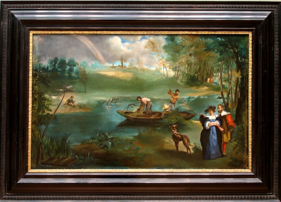 Fishing, Edouard Manet Metropolian Museum