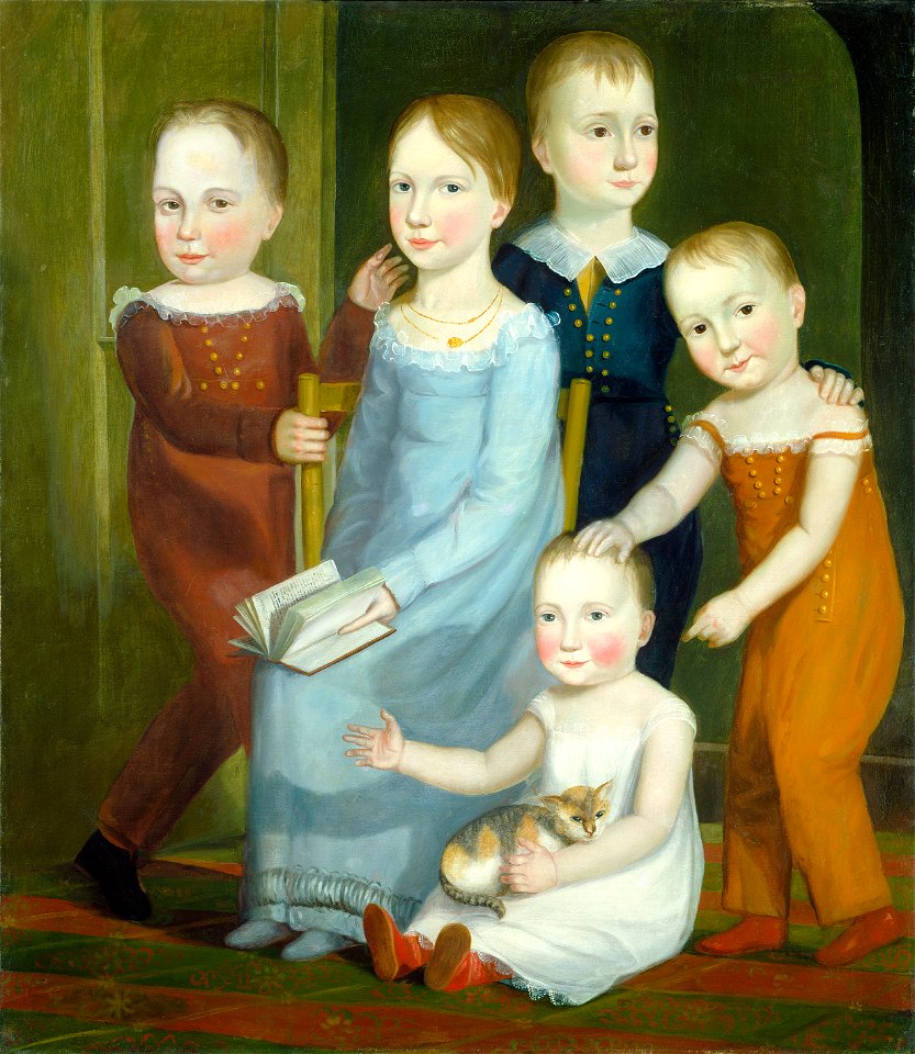 Five Children of the Budd Family G-000988