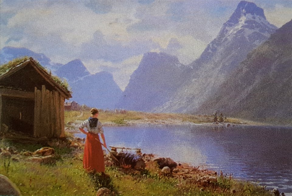 Fjordlandskap x Hans Andreas Dahl