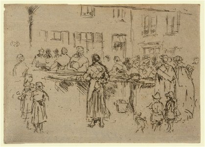 Fish market, Ostend, Belgium LCCN96512369