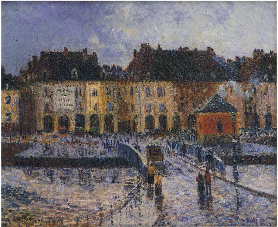 Fish-market-at-the-port-of-dieppe-1903