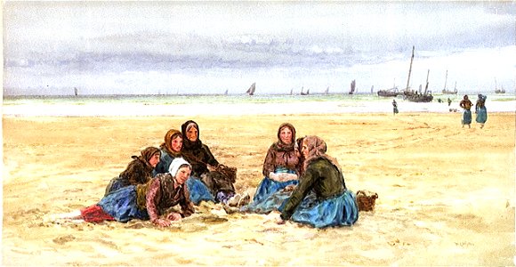 Fishwives RMG PW0852. Free illustration for personal and commercial use.