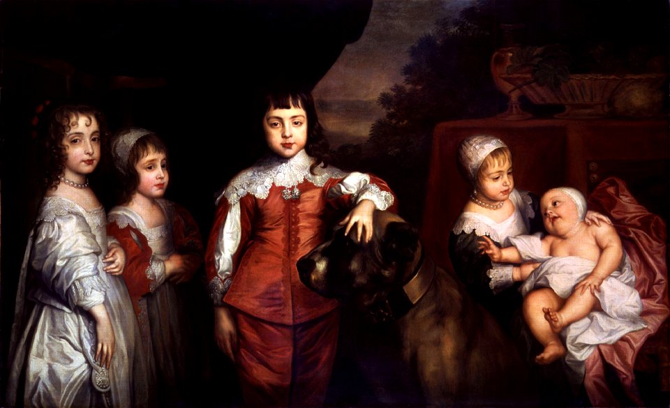 Five Children of King Charles I after Sir Anthony Van Dyck