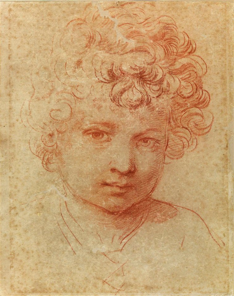 Flaminio Torri - Cabeça de criança
