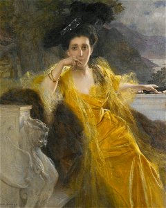 Flameng – Marie-Louise Fould, née Heine