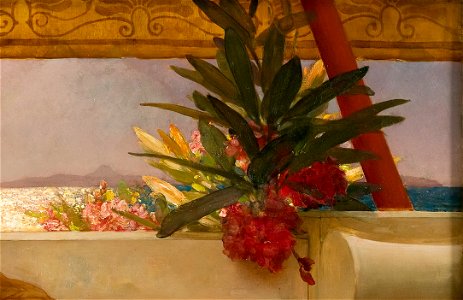 Flaming June, by Frederic Lord Leighton (1830-1896) crop