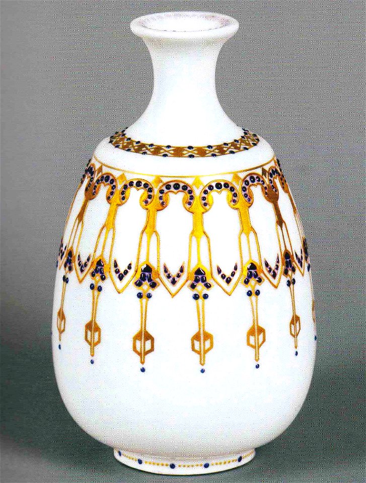 Flaschen-Vase-Art déco-31