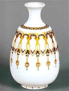Flaschen-Vase-Art déco-31