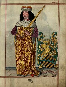 Fl- 34 Livro do Armeiro-Mor, Duque da Saxonia