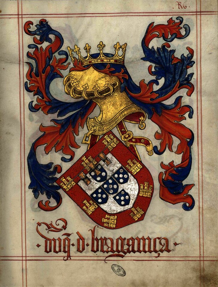 Fl- 45 Livro do Armeiro-Mor, Duque de Bragança
