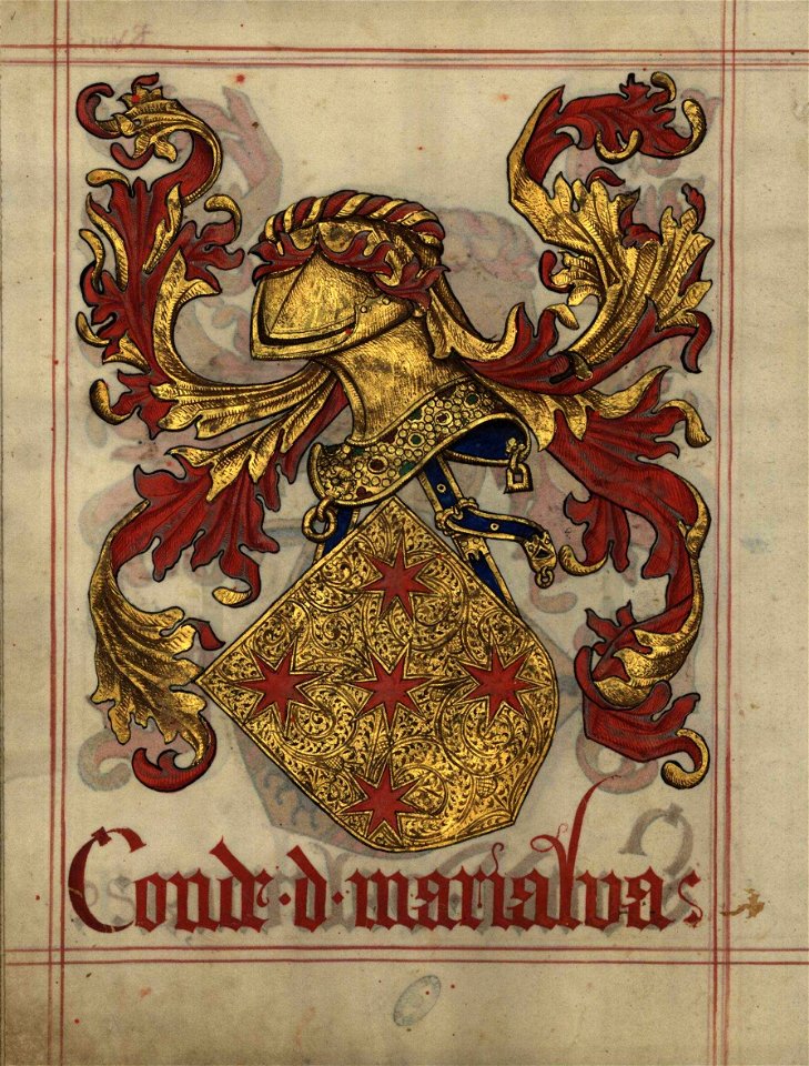 Fl- 48v Livro do Armeiro-Mor, Conde de Marialva