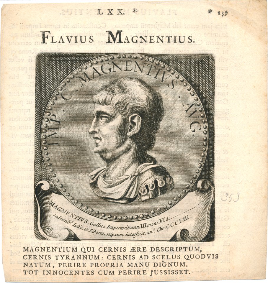 Flavius Magnentius Erfgoedcentrum Rozet 300 191 d 6 C 32