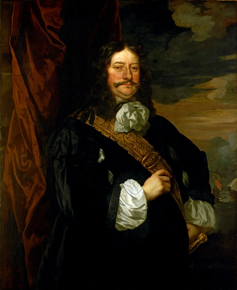 Flagmen of Lowestoft- Vice-Admiral Sir Thomas Teddeman, c. 1620-68 RMG BHC3167