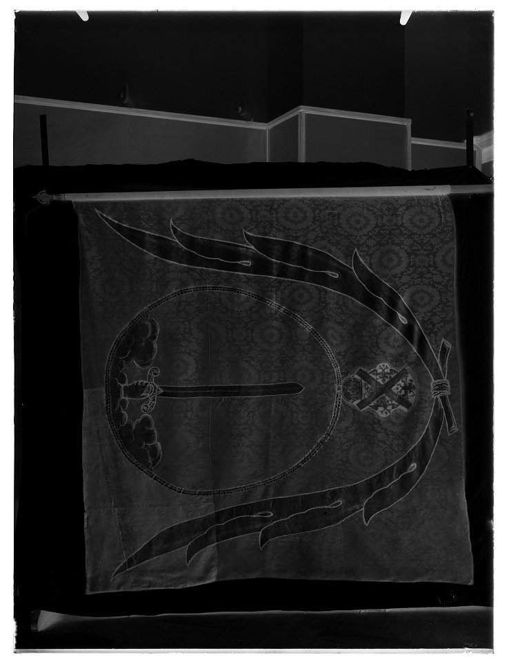 Flagga - Livrustkammaren - 42865-negative