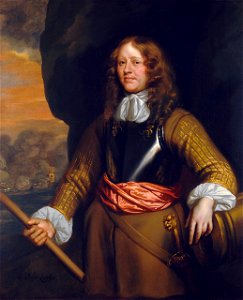 Flagmen of Lowestoft Admiral Sir John Lawson d.1665 by Sir Peter Lely