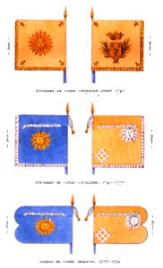Flags of the Condé-Cavalerie
