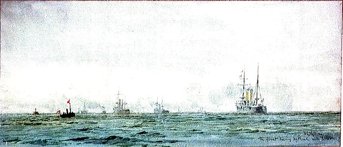 Fleet leaving after Review RMG PW0863