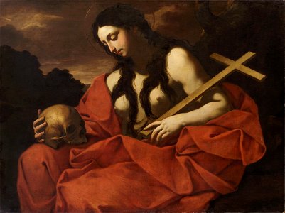 Flaminio Torri - Büßende Maria Magdalena - GG 1620 - Kunsthistorisches Museum