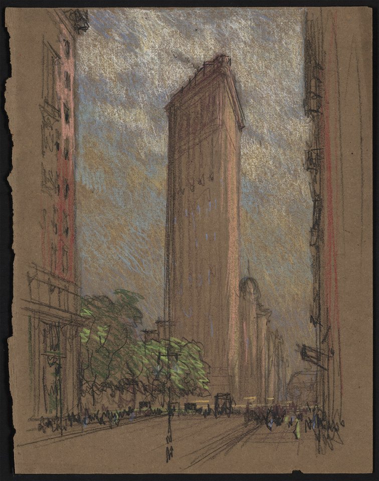 Flatiron Building from Fifth Avenue and Twenty-Seventh Street LCCN2007666153