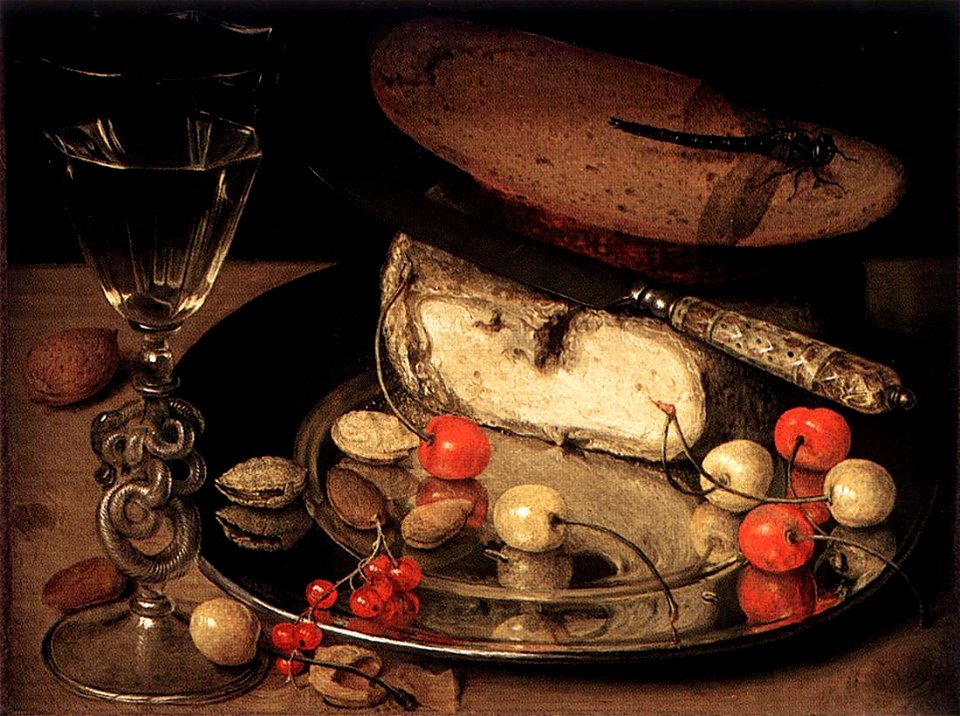 Georg Flegel - Still Life with Cherries - WGA07920