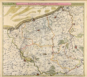 Flandriae comitatus pars occidentalis, in Terram Francam et ejusdem subjacentia officia... - CBT 6611107