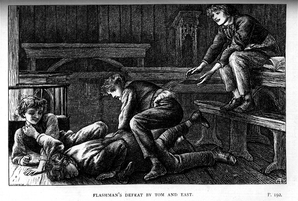 Flashman's Defeat by Tom and East