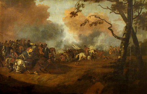 Flemish School (possibly) - A Battle Scene - 996343 - National Trust