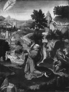 Flemish School, 16th century - St Francis Receiving the Stigmata - RCIN 406500 - Royal Collection