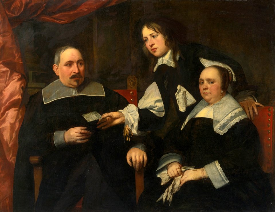 Flemish School, 17th Century Portrait of a Family