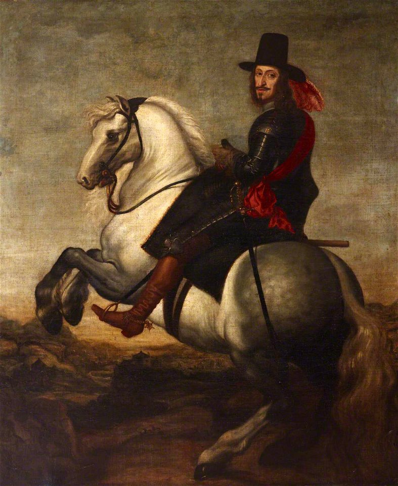 Flemish School - The Archduke Leopold Wilhelm of Austria (1614–1662), Governor of the Spanish Netherlands, on Horseback - 515842 - National Trust