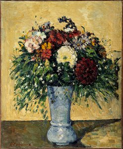 Fleurs dans un vase, par Paul Cezanne, FWN 732
