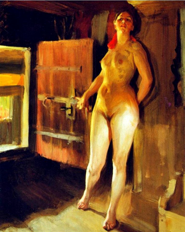 Flickan på loftet by Anders Zorn 01