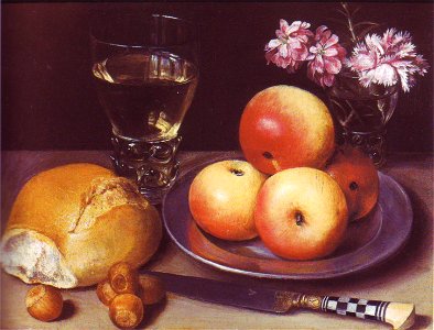 Flegel - Stilleben mit Äpfeln