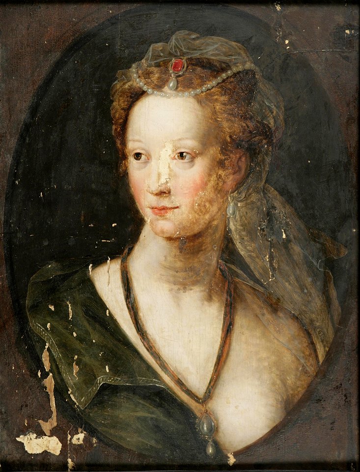 Flemish - Head of a Woman - Google Art Project