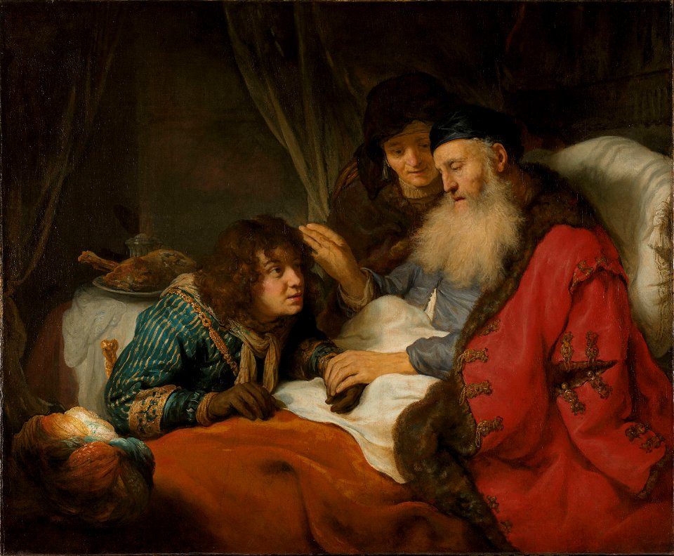 Isaak zegent Jakob Rijksmuseum SK-A-110
