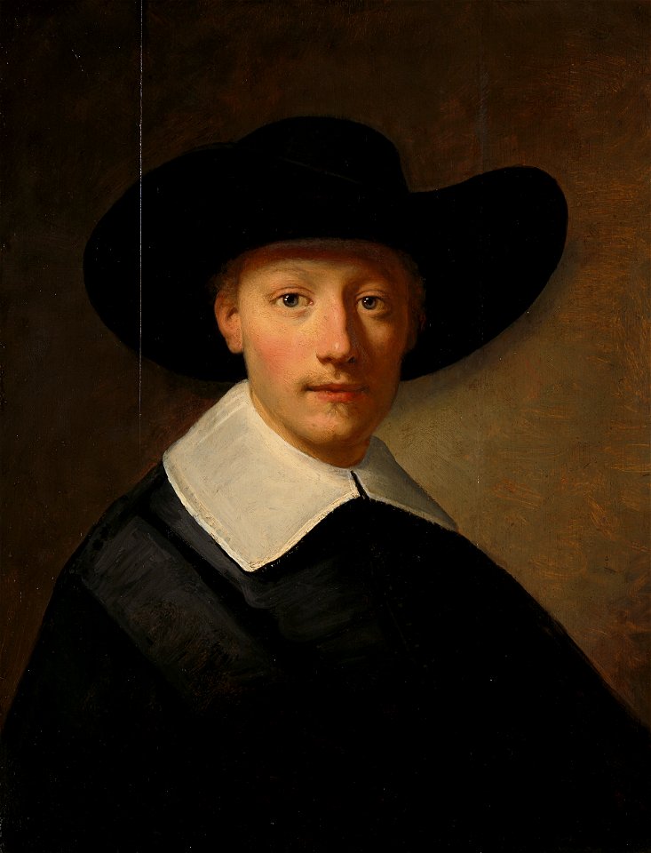Portret van een man, bekend als Gozen Centen (1611-12-77) Rijksmuseum SK-A-4166