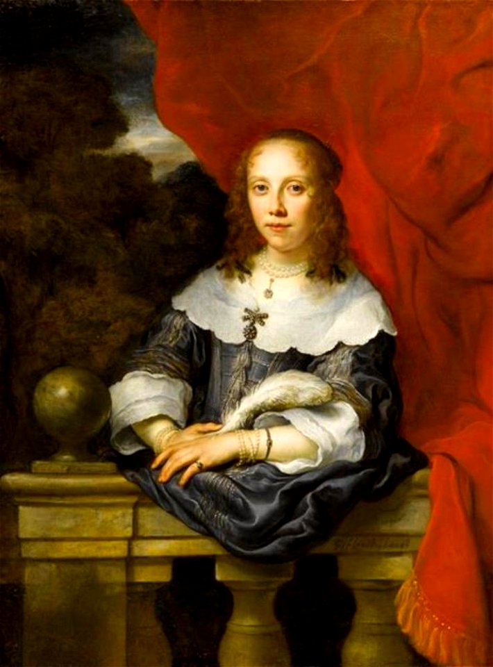 Govert Flinck - Portret van een vrouw, mogelijk Margaretha van Raephorst (1625-1690) - 58.4.3 - North Carolina Museum of Art