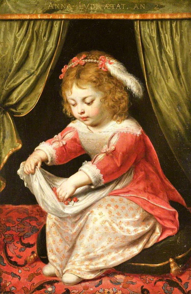 Flemish School - A Child Called Anne Louise, Aged 2 - 1298233 - National Trust