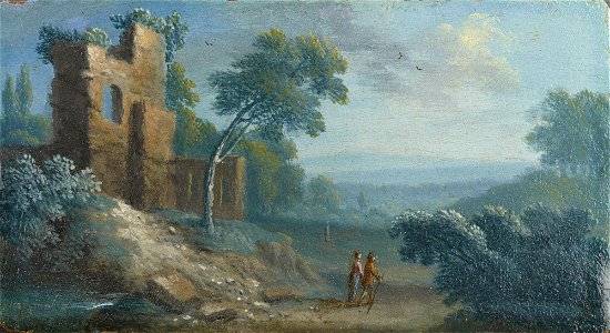 Flemish School, 18th century - Landscape with a Ruin - RCIN 404373 - Royal Collection