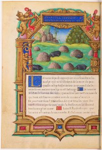 Fleur de vertu - BNF Fr1877 f31v (taupes)