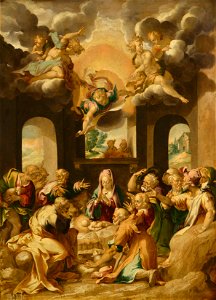 Flemish School, 17th century - The Adoration of the Shepherds - RCIN 405501 - Royal Collection