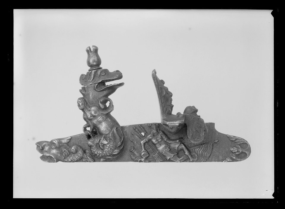 Flintlåsbössa, fusil av nordfransk-nederländsk typ ca 1640-1651 - Livrustkammaren - 1093