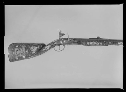 Flintlåsbössa, Teschen ca 1680 - Livrustkammaren - 70454