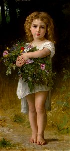Fleurs de Printemps by William-Adolphe Bouguereau
