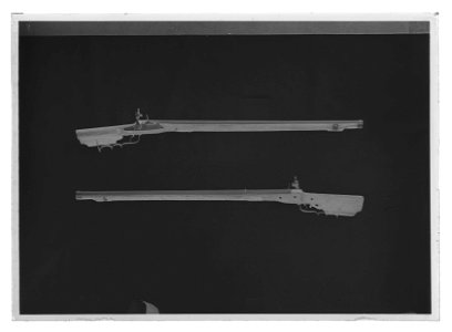 Flintlåsbössa, Polen ca 1630, s.k. hejduksbössa - Livrustkammaren - 78111-negative