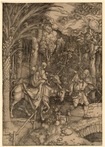 Flight into Egypt) - AD (monogram) LCCN2015650870