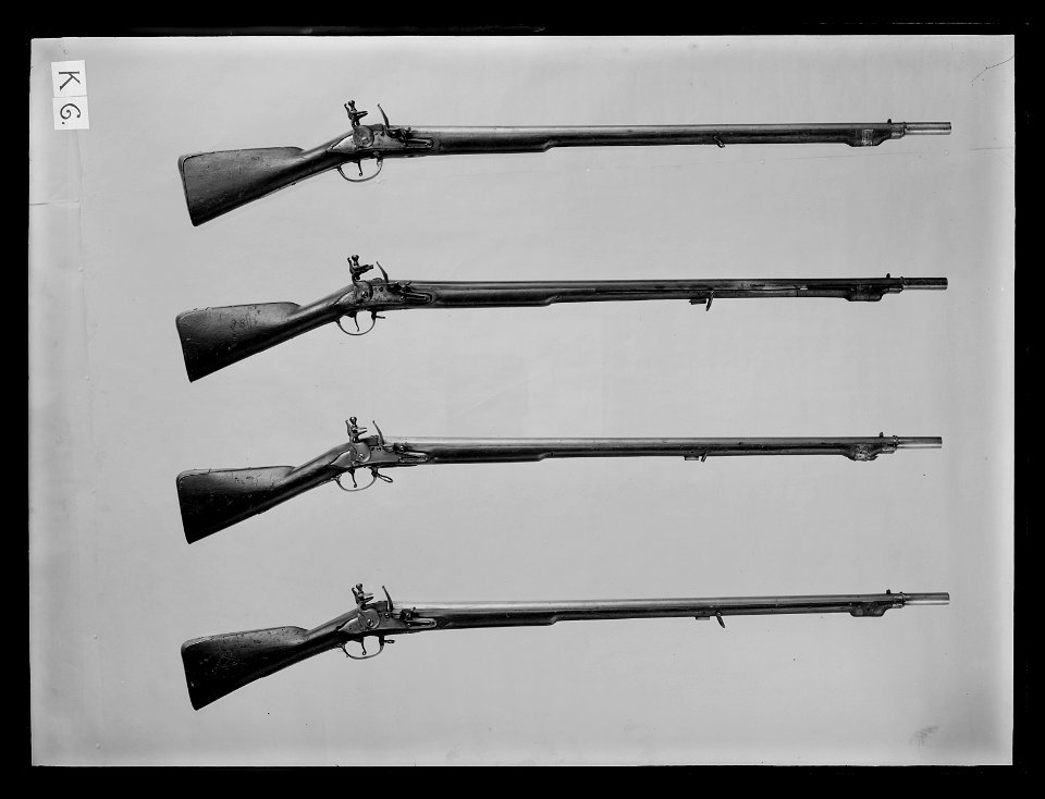 Flintlåsgevär - Livrustkammaren - 42937